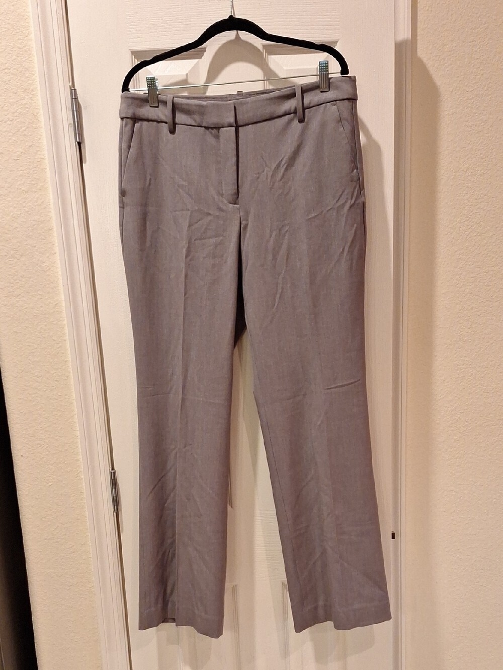 JCrew - Women's Classic Straight-Leg Suit Pants Light Gray - 12 - NWT